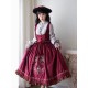 Ichigo Mikou Lord Of The Rings Blouse Vest Cape Skirt and Underbust JSK(Reservation/3 Colours/Full Payment Without Shipping)